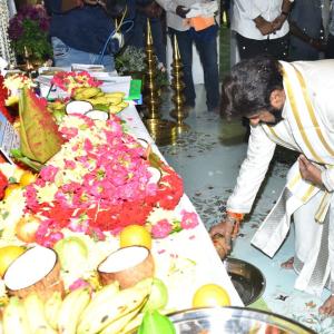 Amaravati Hosts Grand Launch of NBK 112 Mass Action Film