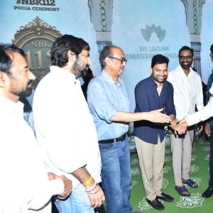 Amaravati Hosts Grand Launch of NBK 112 Mass Action Film