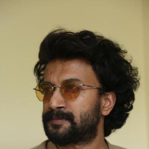 Hero Satyadev Stylish Look In Beige Outfit