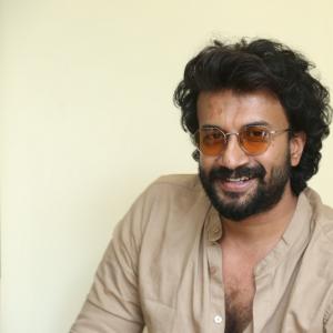 Hero Satyadev Stylish Look In Beige Outfit