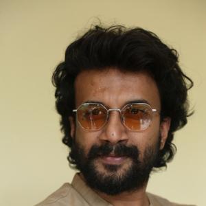 Hero Satyadev Stylish Look In Beige Outfit