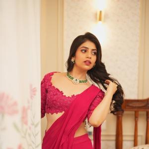 Actress Bandhavi Sridhar Dazzles in Graceful Ethnic Style