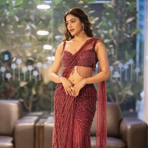 Payal Radhakrishna Captivates in a Designer Saree