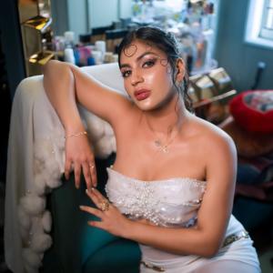 Yashika Anand Dazzles in an Elegant All-White Outfit