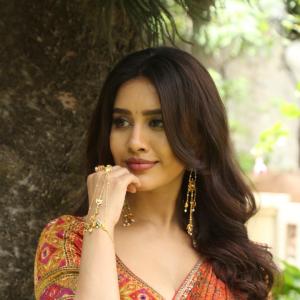 Nabha Natesh Shines in an Elegant Traditional Saree
