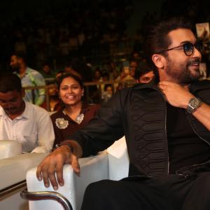 Suriya Shines at Vishwanath & Sons Pre-Release Event