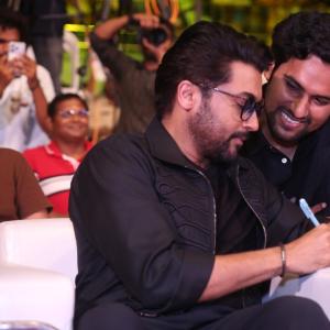 Suriya Shines at Vishwanath & Sons Pre-Release Event