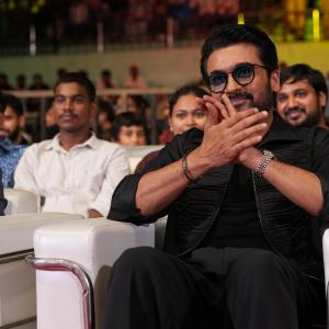 Suriya Shines at Vishwanath & Sons Pre-Release Event