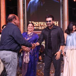 Suriya Shines at Vishwanath & Sons Pre-Release Event
