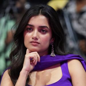 Bhagyashri Borse Looks Graceful in a Striking Purple Ensemble