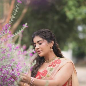 Rashi Singh Charms in a Beautiful Floral Saree