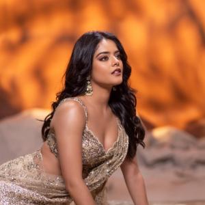 Riddhi Kumar Brings Modern Glamour to Traditional Style