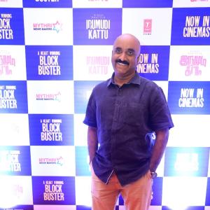 Irumudi Team Celebrates Blockbuster Success at Chennai Press Meet