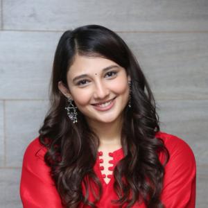 Rithika Nayak Flaunts a Graceful Red Ethnic Look