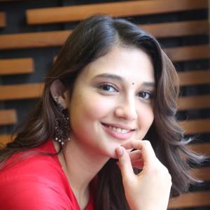 Rithika Nayak Flaunts a Graceful Red Ethnic Look