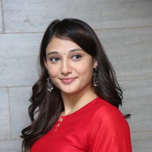 Rithika Nayak Flaunts a Graceful Red Ethnic Look