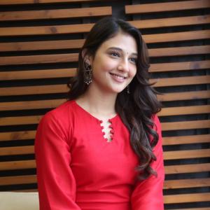 Rithika Nayak Flaunts a Graceful Red Ethnic Look