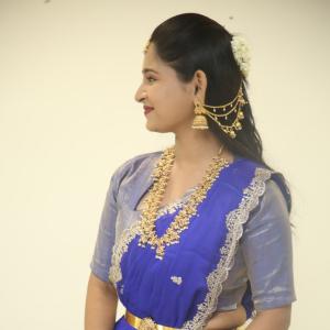 Vasavi Ganeshan in a Graceful South Indian Festive Look