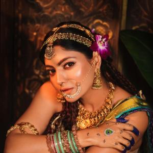 Akanksha Puri Stuns in an Elegant Traditional Bridal Look