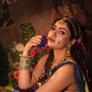 Akanksha Puri Stuns in an Elegant Traditional Bridal Look