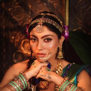 Akanksha Puri Stuns in an Elegant Traditional Bridal Look