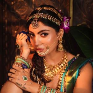 Akanksha Puri Stuns in an Elegant Traditional Bridal Look