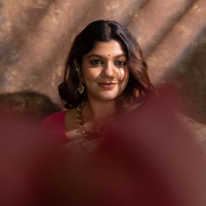 Aparna Balamurali Shines in an Elegant Ivory Saree