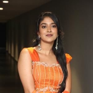 Veda Jalandhar Impresses in a Bright Festive Ensemble