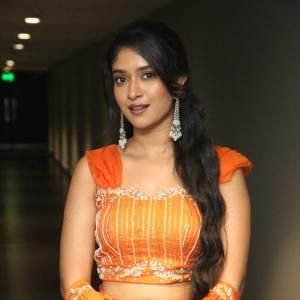 Veda Jalandhar Impresses in a Bright Festive Ensemble