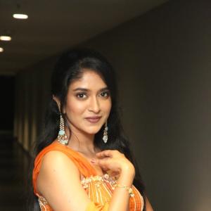 Veda Jalandhar Impresses in a Bright Festive Ensemble