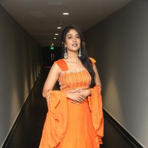 Veda Jalandhar Impresses in a Bright Festive Ensemble