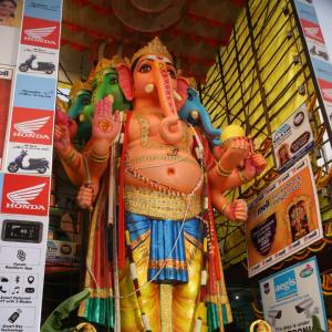 Khairatabad’s 69-Foot Ganesh Idol Welcomes Devotees