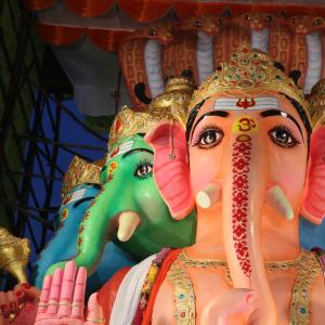 Khairatabad’s 69-Foot Ganesh Idol Welcomes Devotees