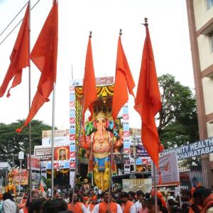 Khairatabad’s 69-Foot Ganesh Idol Welcomes Devotees