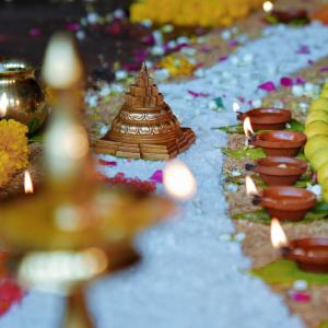 Samantha’s Sacred Baby Shower at Isha Foundation
