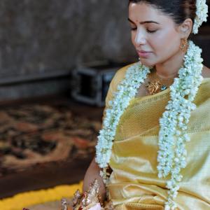 Samantha’s Sacred Baby Shower at Isha Foundation