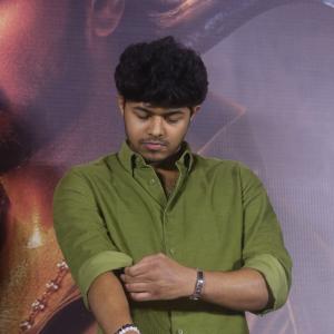 Jason Sanjay Makes a Charming Appearance in Green