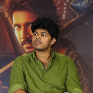 Jason Sanjay Makes a Charming Appearance in Green