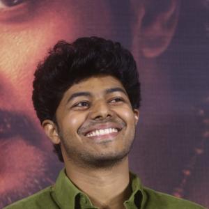Jason Sanjay Makes a Charming Appearance in Green