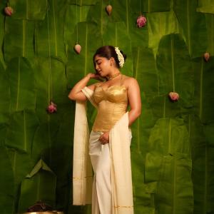 Gouri G Kishan Captivates in South Indian Festive Style