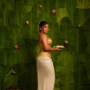 Gouri G Kishan Captivates in South Indian Festive Style