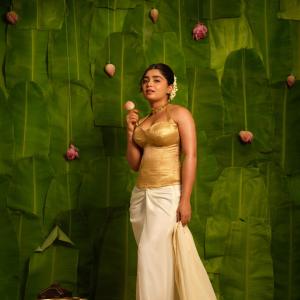 Gouri G Kishan Captivates in South Indian Festive Style