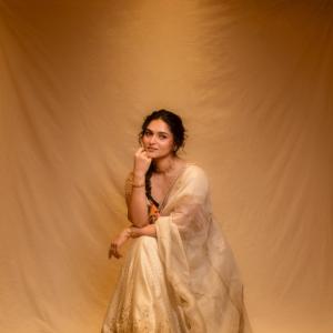 Kayadu Lohar Exudes Grace in Classic Ethnic Look