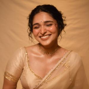 Kayadu Lohar Exudes Grace in Classic Ethnic Look