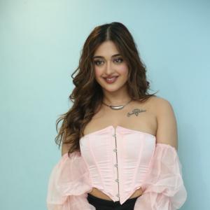 Trendy Pink Corset Look: Actress Gayathri Bharadwaj Stuns with Stylish Fashion