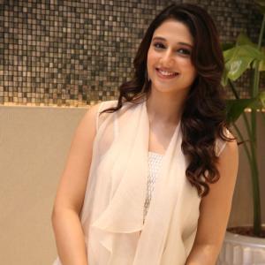 Ritika Nayak Looks Elegant in a White Embellished Outfit