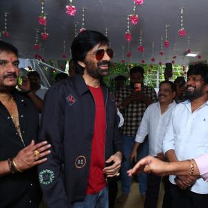 Ravi Teja’s Thulabharam Gets a Pooja Launch in Hyderabad