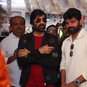 Ravi Teja’s Thulabharam Gets a Pooja Launch in Hyderabad