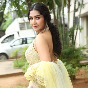 Farnaz Shetty Shines in an Elegant Embellished Look
