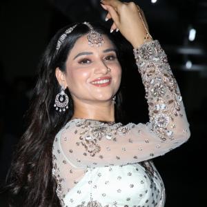 Prisha Singh Elevates Traditional Style With Silver Jewellery